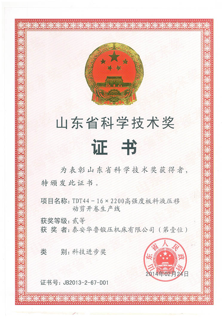 Science and Technology Award