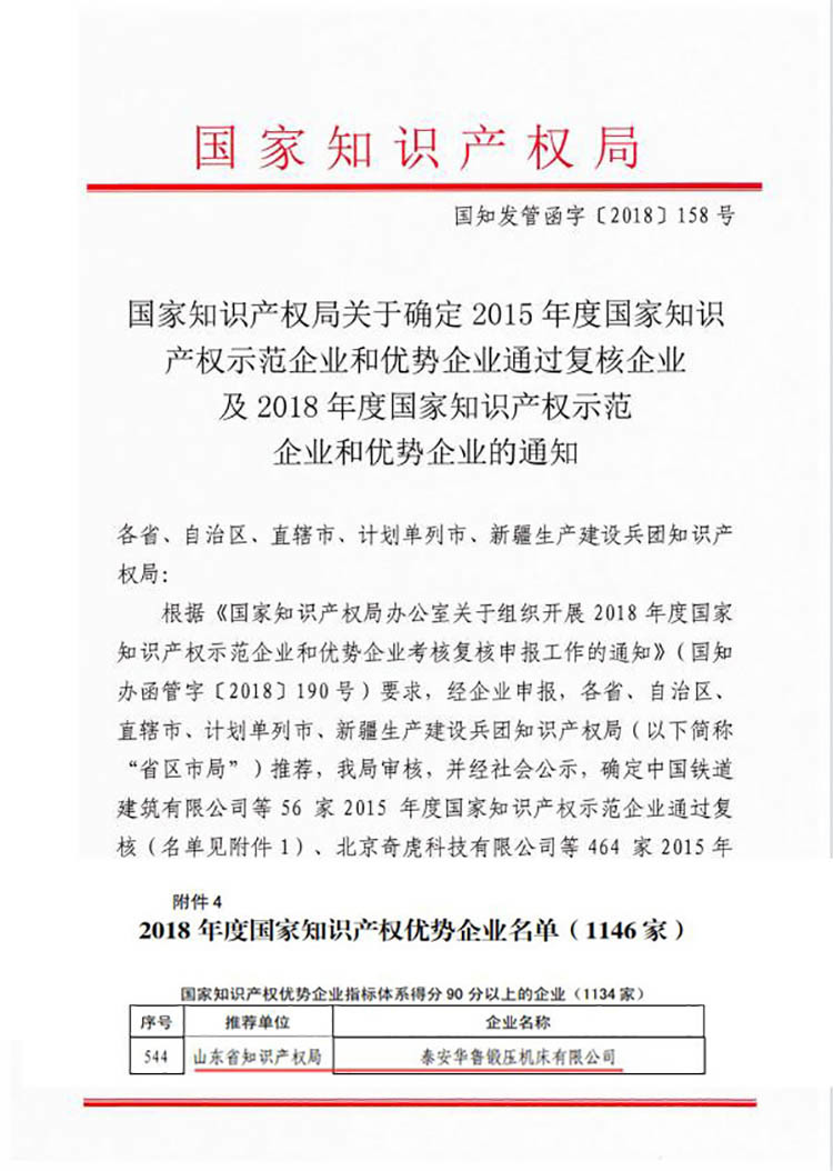 National Intellectual Property Demonstration Unit